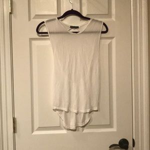 White tank top